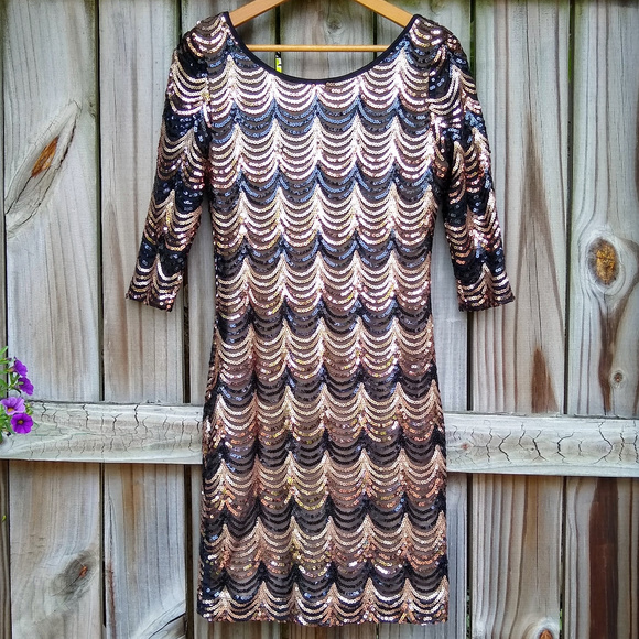 Lovely Day Dresses & Skirts - Lovely Day Sequined Bodycon Dress